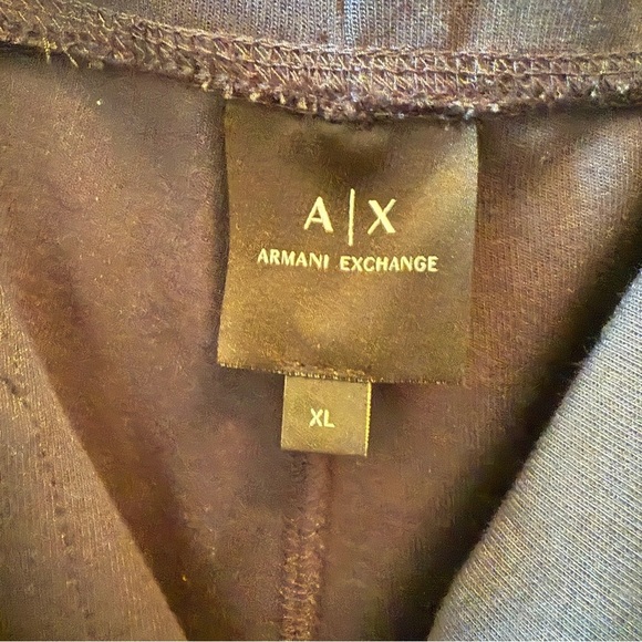 Armani Exchange Logo Sweatpants – Men’s XL – New Without Tags - Picture 2 of 4